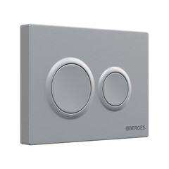 Клавиша смыва для инсталляций Berges Balance BO хром матовый (041462) - фото 4