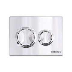 Изображение товара Клавиша смыва для инсталляций Berges Balance BO хром глянцевый (041463)
