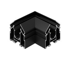 Коннектор для магнитного шинопровода L-образный Elektrostandard Slim Magnetic черный (a062151)