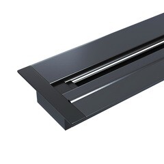 Изображение товара Шинопровод однофазный Elektrostandard Track Rail BK Recessed 2 м черный (a057096)