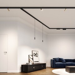 Шинопровод магнитный Elektrostandard Slim Magnetic 3 м черный (a062324) - фото 4