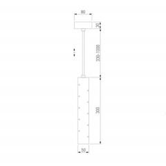 Светильник светодиодный подвесной Elektrostandard Bong 4200К 12 Вт 2 кв.м серый IP20 (a055666) - фото 5