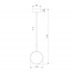 Светильник подвесной Elektrostandard Grollo GX53 15 Вт 1 кв.м черный IP20 (a060335) - фото 2