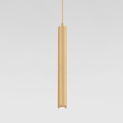 Светильник светодиодный подвесной Elektrostandard Lead 4200К 7 Вт 1 кв.м золото IP20 (a062430) - фото 2