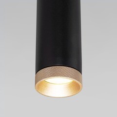 Светильник светодиодный подвесной Elektrostandard Lead 4200К 7 Вт 1 кв.м черный IP20 (a062425) - фото 3