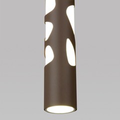 Светильник светодиодный подвесной Elektrostandard DLR037 4200К 12 Вт 2 кв.м коричневый IP20 (a044558) - фото 2