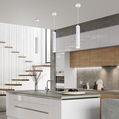 Светильник светодиодный подвесной Elektrostandard DLR035 4200К 12 Вт 3 кв.м белый IP20 (a043959) - фото 4