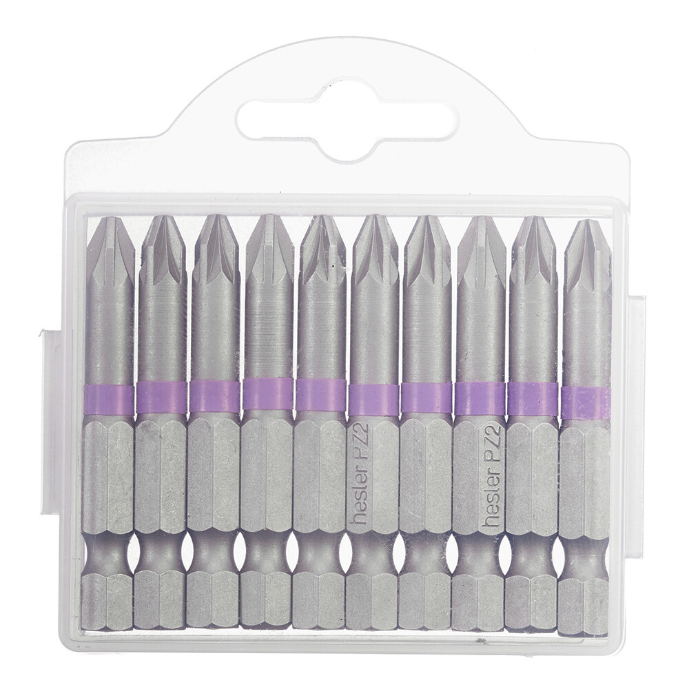 Изображение товара Бита Hesler PZ2 магнитная 50 мм для гайковерта 10 шт