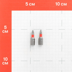 Бита КМ (882094) PH0 магнитная 25 мм (2 шт.) - фото 2