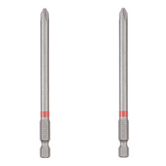 Бита КМ (882099) PH2 магнитная 100 мм (2 шт.) - фото 1