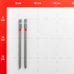 Бита КМ (882100) PH2 магнитная 127 мм (2 шт.) - фото 2