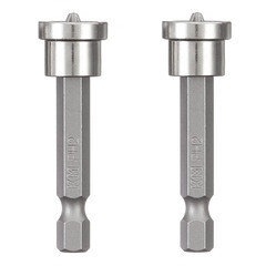 Изображение товара Бита КМ (882103) PH2 магнитная 50 мм с ограничителем (2 шт.)