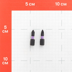 Бита КМ (882112) PZ1 магнитная 25 мм ударная (2 шт.) - фото 2