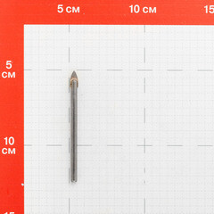 Сверло по плитке и стеклу КМ 6х75 мм (966038) - фото 2