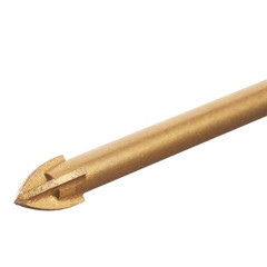 Сверло по плитке и стеклу КМ 10х120 мм TIN (966044) - фото 4