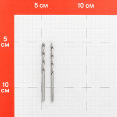 Сверло по металлу спиральное КМ 3,2х65 мм (2 шт.) (966046) - фото 2