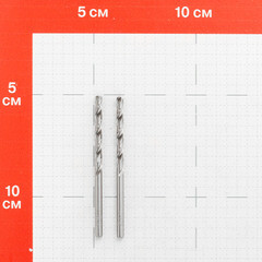 Сверло по металлу спиральное КМ 3,5х70 мм (2 шт.) (966047) - фото 2