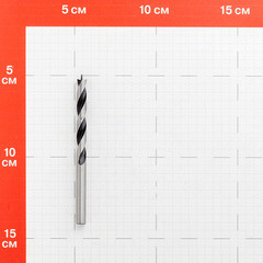 Сверло по дереву спиральное КМ 6х90 мм (966065) - фото 2