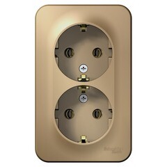 Изображение товара Розетка Systeme Electric Blanca накладная титан (BLNRA010214)