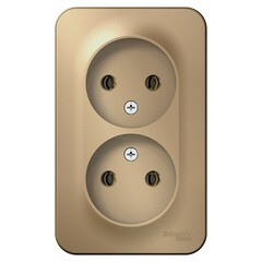 Изображение товара Розетка Systeme Electric Blanca накладная титан (BLNRA000214)