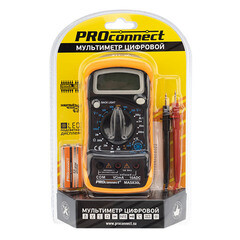 Мультиметр портативный Proconnect MAS830L (13-3021) - фото 10