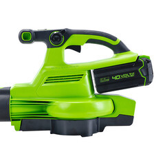 Воздуходувка-пылесос аккумуляторная ручная Greenworks GD40BVII 40 В без АКБ и ЗУ (2406907) - фото 13