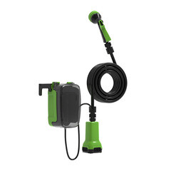 Насос аккумуляторный для полива из бочки Greenworks 24V G24SWP со шлангом 2 м и распылителем (3401007) - фото 4