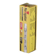 Лампа галогенная для прожектора Navigator R7S J78 150 Вт 2900К теплый свет 220 В трубка (94218/1908/942189/94218) - фото 3