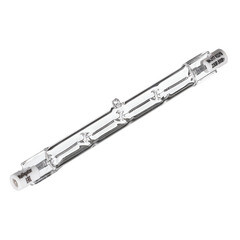 Лампа галогенная для прожектора Navigator R7S J117 500 Вт 2900К теплый свет 220 В трубка (94221/3097/942219/94221) - фото 2