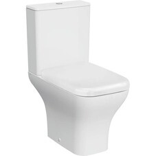 Унитаз-компакт Vitra Polar безободковый с горизонтальным выпуском с сиденьем дюропласт микролифт белый (9843B003-7201)