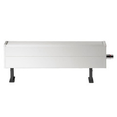 Изображение товара Конвектор напольный Jaga Tempo Free-Standing с 1 теплообменником 1800х200х100 мм боковое подключение