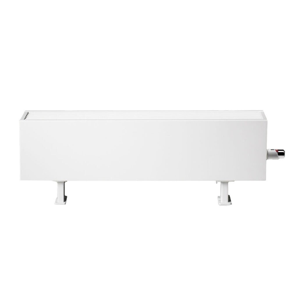 Изображение товара Конвектор Jaga Mini Free-Standing, напольный, с теплообменником алюминий 800х130х100 мм белый