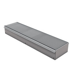 Изображение товара Конвектор внутрипольный Jaga Clima Canal Metal с 1 теплообменником 1080х80х180 мм боковое подключение