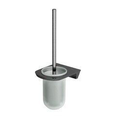 Изображение товара Ершик для унитаза WasserKraft Wiese подвесной стекло/металл сталь (K-8927)