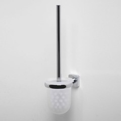 Ершик для унитаза WasserKraft Lippe подвесной стекло/металл хром (K-6527) - фото 2