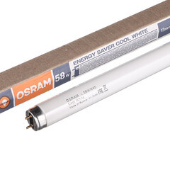 Лампа люминесцентная Osram G13 T8 58 Вт 4000К нейтральный свет трубка 1500 мм (959843) - фото 2