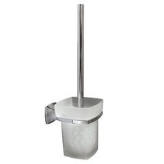 Ершик для унитаза WasserKraft Wern подвесной стекло/металл хром (K-2527) - фото 1