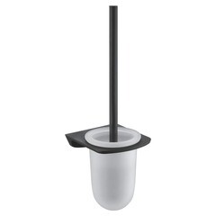 Изображение товара Ершик для унитаза WasserKraft Elbe подвесной стекло/металл черный (K-7227)