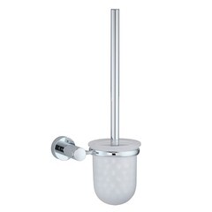 Изображение товара Ершик для унитаза WasserKraft Donau подвесной стекло/металл хром (K-9427)