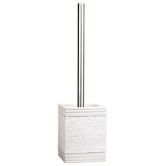 Изображение товара Ершик для унитаза WasserKraft Main напольный металл/полирезин хром/белый (K-4727)