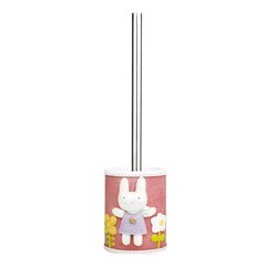 Изображение товара Ершик для унитаза WasserKraft Ammer напольный металл/полирезин розовый (K-6427)