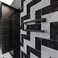 Полотенцесушитель электрический Indigo Nix 200х500 мм 40 Вт с терморегулятором правый черный муар - фото 5