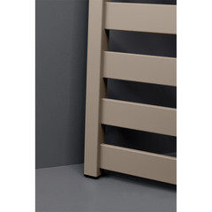 Полотенцесушитель электрический Indigo Oktava Slim 5 800х530 мм 90 Вт с терморегулятором бежевый - фото 5