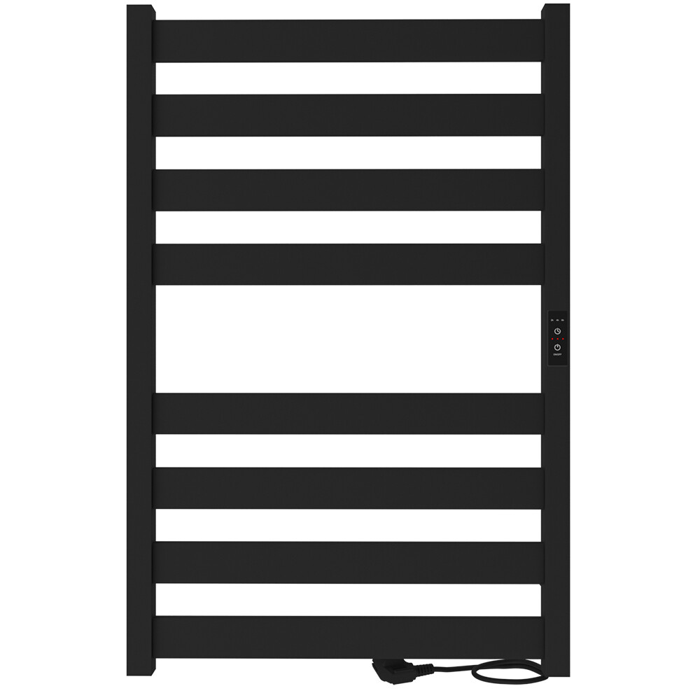 Изображение товара Электрический полотенцесушитель Indigo Oktava Slim 5 800x530 мм черный муар 90 Вт