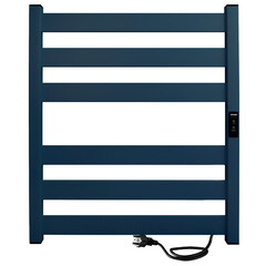 Изображение товара Полотенцесушитель электрический Indigo Oktava Slim 5 600х530 мм 70 Вт с терморегулятором синий