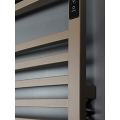 Полотенцесушитель электрический Indigo Attic 800х530 мм 90 Вт с терморегулятором бежевый - фото 4