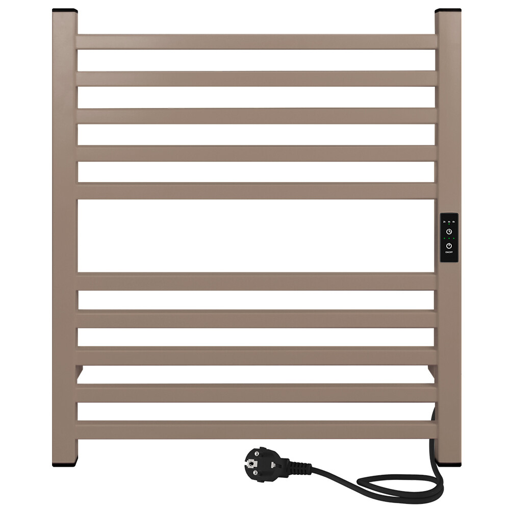 Изображение товара Электрический полотенцесушитель Indigo Attic 600x530 мм 80 Вт с терморегулятором