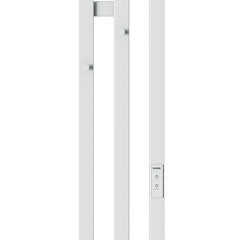 Полотенцесушитель электрический Indigo Sky Pro 1500х170 мм 138 Вт с терморегулятором белый - фото 5