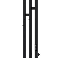 Полотенцесушитель электрический Indigo Sky 1500х172 мм 138 Вт с терморегулятором черный муар - фото 6