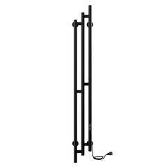 Изображение товара Полотенцесушитель электрический Indigo Sky 1500х172 мм 138 Вт с терморегулятором черный муар